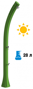 Душ солнечный Arkema Happy Five F 520 полиэтилен высокой плотности светло-зеленый Фото 1