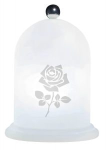 Светильник дизайнерский Myyour Rose полиэтилен белый прозрачный Фото 1