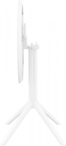 Комплект пластиковой мебели Siesta Contract Sky Folding 60 Air сталь, стеклопластик белый Фото 16