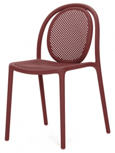 Комплект пластиковых стульев PEDRALI Remind Set 4 стеклопластик красный Фото 4