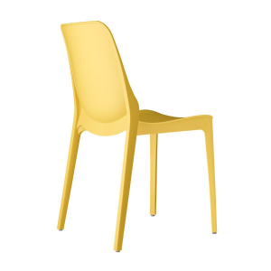 Комплект пластиковых стульев Scab Design Ginevra Set 2 стеклопластик горчичный Фото 4