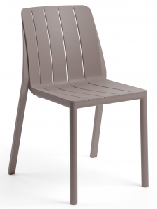 Стул пластиковый Nardi Tiberina Bistrot стеклопластик тортора Фото 1