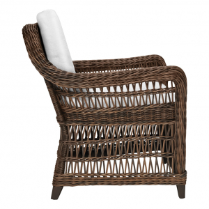Кресло плетеное с подушками JANUS et Cie Arbor Alta алюминий, искусственный ротанг, акрил коричневый Фото 4