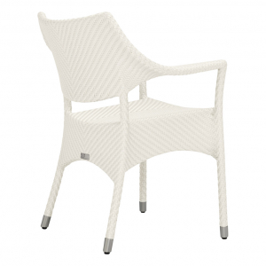 Кресло плетеное JANUS et Cie Amari алюминий, искусственный ротанг известняковый Фото 4