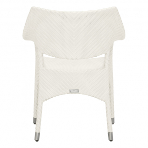 Кресло плетеное JANUS et Cie Amari алюминий, искусственный ротанг известняковый Фото 5