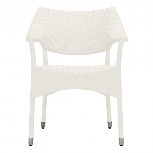 Кресло плетеное JANUS et Cie Amari алюминий, искусственный ротанг известняковый Фото 6