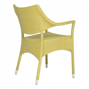Кресло плетеное JANUS et Cie Amari алюминий, искусственный ротанг бамбуковый зеленый Фото 3