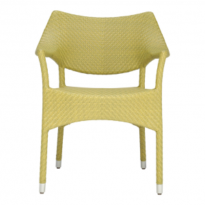 Кресло плетеное JANUS et Cie Amari алюминий, искусственный ротанг бамбуковый зеленый Фото 6