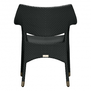 Кресло плетеное JANUS et Cie Amari алюминий, искусственный ротанг лавовый Фото 7