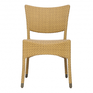 Стул плетеный JANUS et Cie Amari алюминий, искусственный ротанг карамельный Фото 4