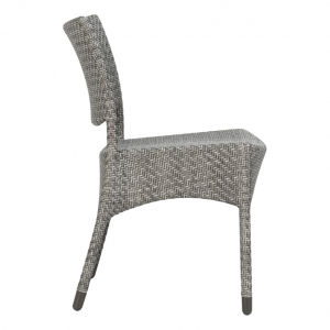 Стул плетеный JANUS et Cie Amari алюминий, искусственный ротанг дымчатый Фото 4