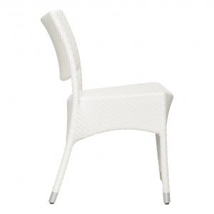 Стул плетеный JANUS et Cie Amari алюминий, искусственный ротанг снежный Фото 3