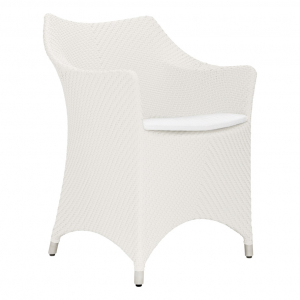 Кресло плетеное JANUS et Cie Amari алюминий, искусственный ротанг известняковый Фото 6