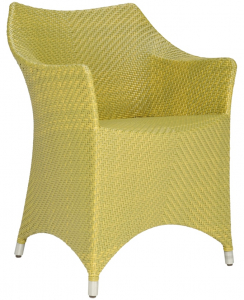Кресло плетеное JANUS et Cie Amari алюминий, искусственный ротанг бамбуковый зеленый Фото 1