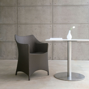 Кресло плетеное JANUS et Cie Amari алюминий, искусственный ротанг бамбуковый зеленый Фото 5