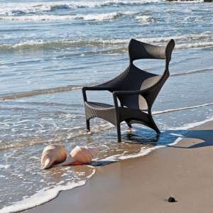 Кресло лаунж плетеное JANUS et Cie Amari алюминий, искусственный ротанг известняковый Фото 21