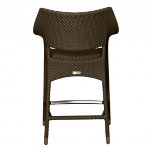 Кресло полубарное плетеное JANUS et Cie Amari алюминий, искусственный ротанг бронзовый Фото 5