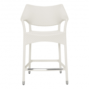 Кресло полубарное плетеное JANUS et Cie Amari алюминий, искусственный ротанг известняковый Фото 4