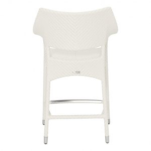 Кресло полубарное плетеное JANUS et Cie Amari алюминий, искусственный ротанг известняковый Фото 5