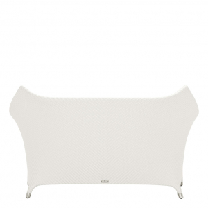 Диван двухместный плетеный JANUS et Cie Amari алюминий, искусственный ротанг известняковый Фото 3