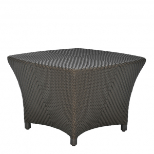 Столик плетеный кофейный JANUS et Cie Amari алюминий, искусственный ротанг бронзовый Фото 3