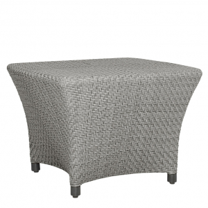 Столик плетеный кофейный JANUS et Cie Amari алюминий, искусственный ротанг дымчатый Фото 3