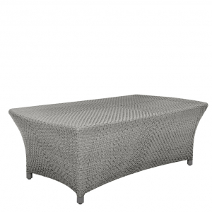 Столик плетеный кофейный JANUS et Cie Amari алюминий, искусственный ротанг дымчатый Фото 3