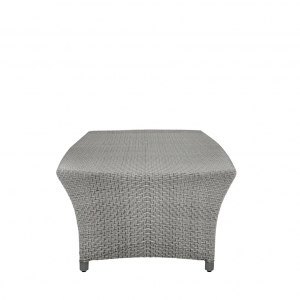 Столик плетеный кофейный JANUS et Cie Amari алюминий, искусственный ротанг дымчатый Фото 4