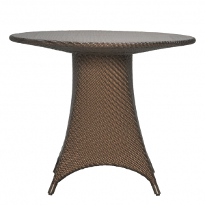 Стол плетеный обеденный JANUS et Cie Amari алюминий, искусственный ротанг бронзовый Фото 3