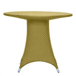 Стол плетеный обеденный JANUS et Cie Amari алюминий, искусственный ротанг бамбуковый зеленый Фото 3