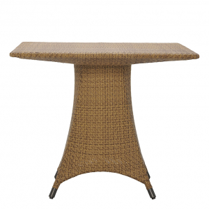 Стол плетеный обеденный JANUS et Cie Amari алюминий, искусственный ротанг карамельный Фото 3