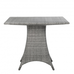 Стол плетеный обеденный JANUS et Cie Amari алюминий, искусственный ротанг дымчатый Фото 4
