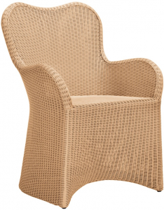 Кресло плетеное с подушкой JANUS et Cie Butterfly II алюминий, искусственный ротанг, акрил кленовый Фото 6