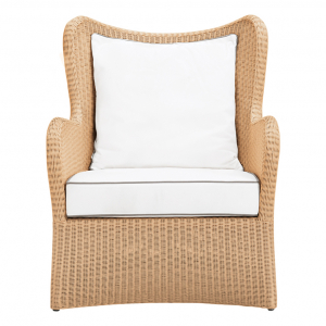 Кресло лаунж плетеное с подушками JANUS et Cie Butterfly II алюминий, искусственный ротанг, акрил кленовый Фото 3