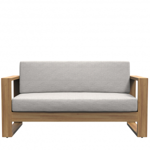 Диван двухместный с подушками JANUS et Cie Matisse Teak тик, акрил натуральный Фото 3