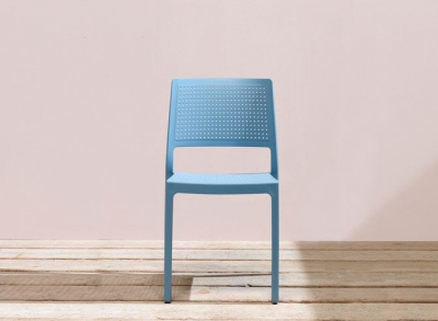 Комплект пластиковых стульев Scab Design Emi Set 6 стеклопластик голубой Фото 5