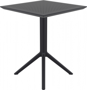 Комплект пластиковых складных столов Siesta Contract Sky Folding Table 60 Set 4 сталь, пластик черный Фото 14