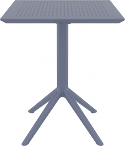 Комплект столов пластиковых складных Siesta Contract Sky Folding Table 60 Set 4 сталь, пластик темно-серый Фото 10