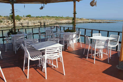 Комплект пластиковых стульев Nardi Doga Bistrot Set 4 стеклопластик белый Фото 4
