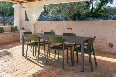 Комплект пластиковых стульев Nardi Trill Bistrot Set 6 стеклопластик агава Фото 10