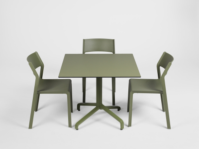 Комплект пластиковых стульев Nardi Trill Bistrot Set 6 стеклопластик агава Фото 14