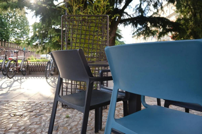 Комплект пластиковых кресел Nardi Trill Armchair Set 4 стеклопластик бирюзовый Фото 7