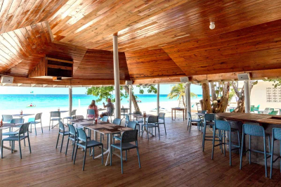 Комплект пластиковых барных стульев Nardi Lido Set 4 стеклопластик тортора Фото 5
