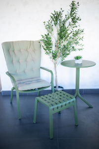 Стол пластиковый обеденный Nardi Spritz + Spritz Mini стеклопластик агава Фото 14