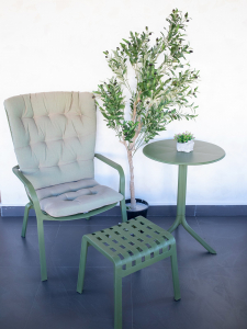 Стол пластиковый обеденный Nardi Spritz + Spritz Mini стеклопластик агава Фото 15