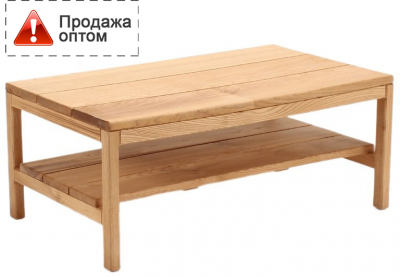 Столик кофейный деревянный Tagliamento Mint каштан Фото 1