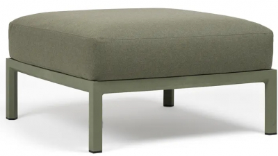 Пуф пластиковый с подушкой Nardi Maximo Pouf стеклопластик, Sunbrella кактус, тимьян Фото 4