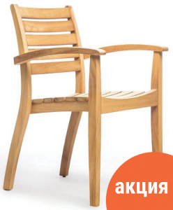 Кресло деревянное WArt Stock ироко Фото 1