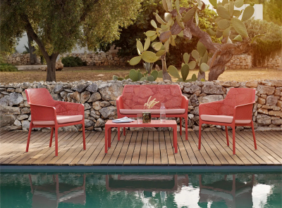 Подушка для дивана Nardi Net Bench акрил розовый Фото 6