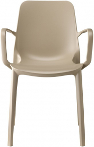 Комплект пластиковых кресел Scab Design Ginevra Set 2 стеклопластик тортора Фото 4
